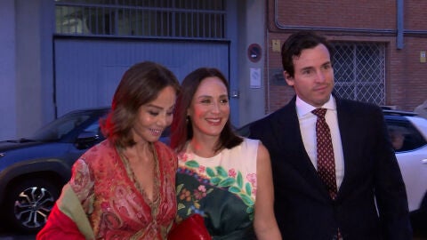 Isabel Preysler, Tamara Falcó e Íñigo Onieva asisten a la boda de Paco Arango