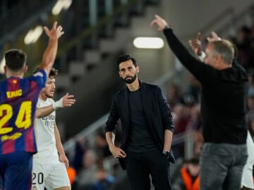 Arbeloa, en el Camp Nou