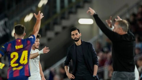 Arbeloa, en el Camp Nou