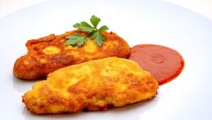 Argui&ntilde;ano: receta de chuleta de lomo villeroy, crujiente y jugosa