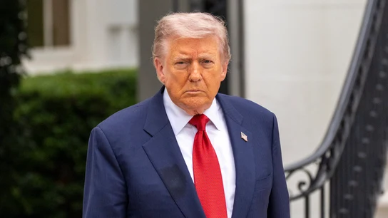US President Donald Trump departs from The White House 08 May 2026, US, Washington: US President Donald Trump speaks to reporters ahead of departing on Marine One from the South Lawn of the White House. Photo: Jen Golbeck/SOPA Images via ZUMA Press Wire/dpa Jen Golbeck/SOPA Images via ZUMA / DPA 08/05/2026 ONLY FOR USE IN SPAIN