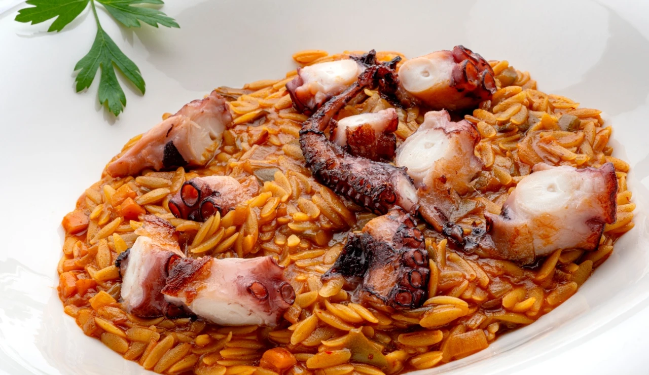 Receta de orzo marinera con pulpo, de Arguiñano: una forma deliciosa de cuidar tu cuerpo sin renunciar al sabor