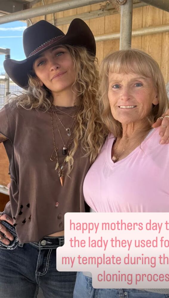 Paris Jackson vía Instagram stories