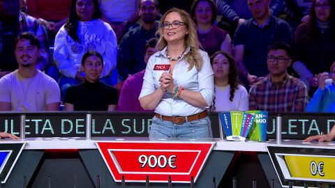 Del desastre a colocarse la primera en la carrera a la Final de La ruleta de la suerte