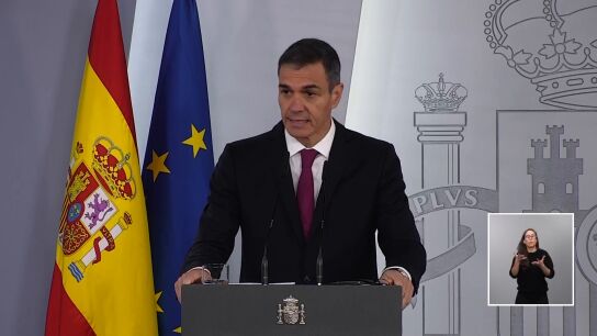 Pedro S&aacute;nchez comparece por la crisis del hantavirus