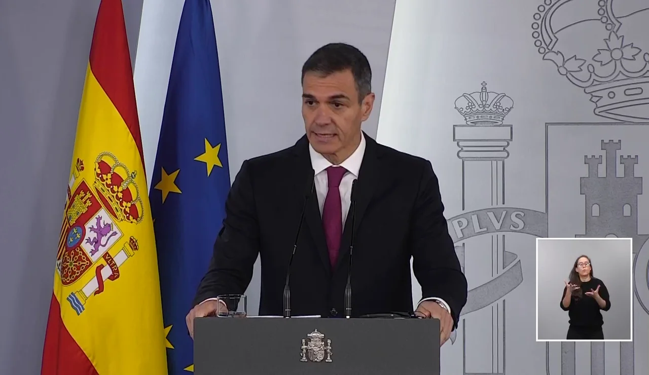 Pedro Sánchez comparece por la crisis del hantavirus