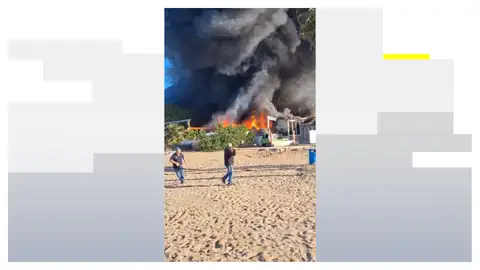 Incendio en un restaurante de La Manga Antena3 Noticias