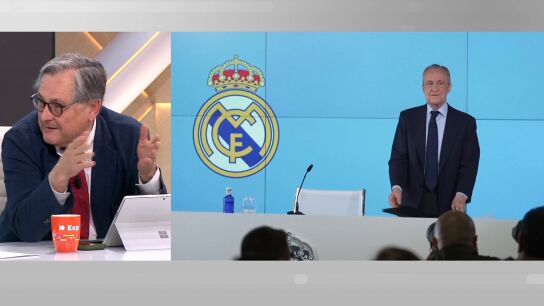 Paco Marhuenda comenta la rueda de prensa de Florentino P&eacute;rez