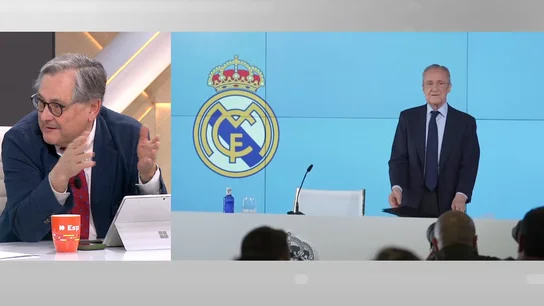 Paco Marhuenda comenta la rueda de prensa de Florentino Pérez Paco Marhuenda comenta la rueda de prensa de Florentino Pérez