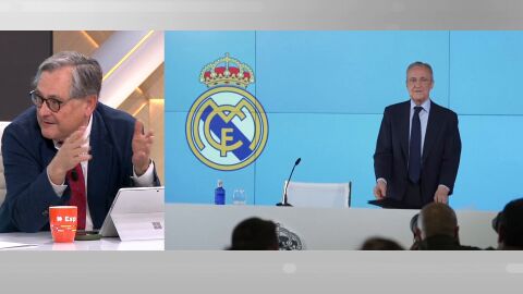 Paco Marhuenda comenta la rueda de prensa de Florentino P&eacute;rez