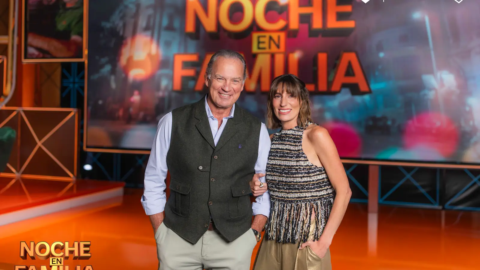 Antena 3 inicia las grabaciones de Noche en familia, presentado por Bertín Osborne y Eugenia Osborne