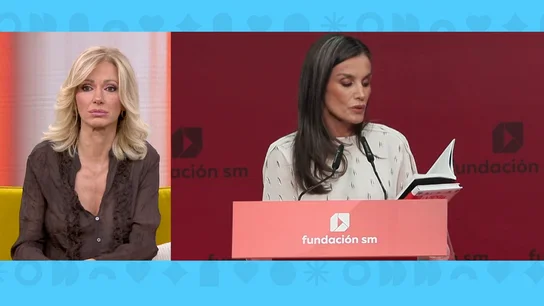La Reina Letizia interpreta un fragmento de una novela juvenil La Reina Letizia interpreta un fragmento de una novela juvenil