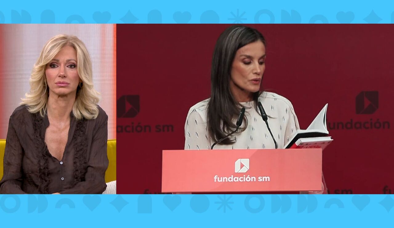 La Reina Letizia interpreta un fragmento de una novela juvenil