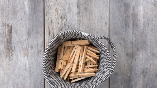 Pinzas de madera