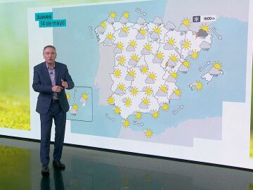 Roberto Brasero y la previsi&oacute;n del jueves 14 de mayo