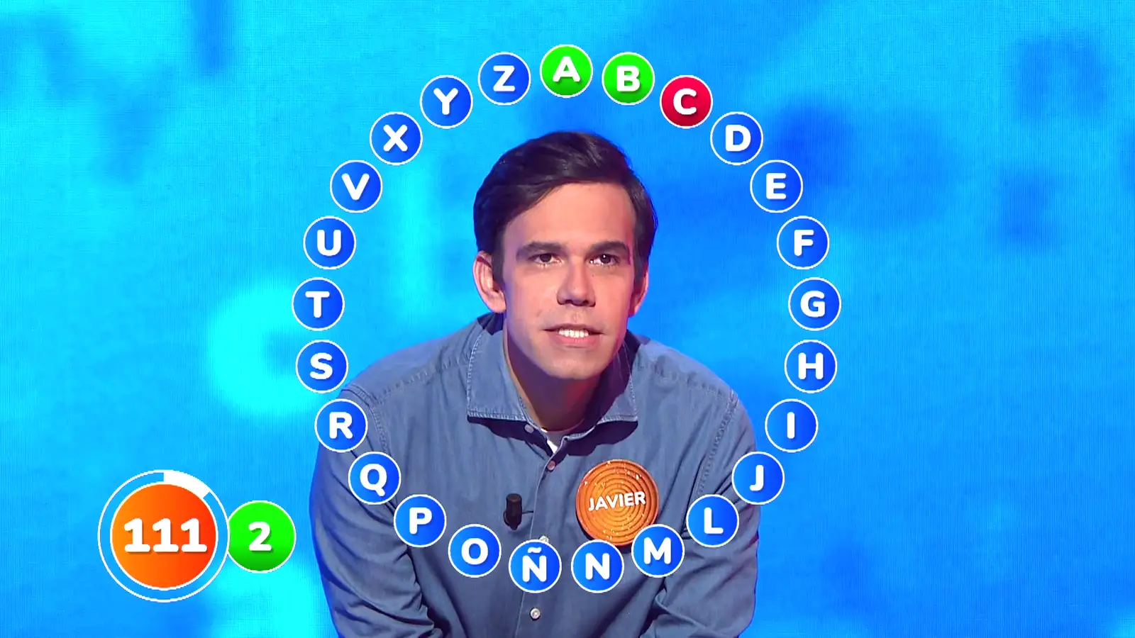 ¡Por un fallo de cálculo! La insólita derrota de Javier en El Rosco con David rozando su primer 24 en Pasapalabra
