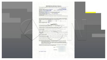 Declaración Marítima de Sanidad (DMS)