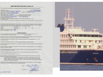 Declaraci&oacute;n Mar&iacute;tima de Sanidad del crucero MV Hondius durante el brote de hantavirus