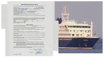 Declaración Marítima de Sanidad del crucero MV Hondius durante el brote de hantavirus Declaración Marítima de Sanidad del crucero MV Hondius durante el brote de hantavirus