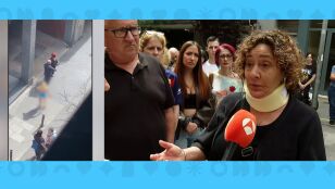 Agresi&oacute;n vecina Barcelona