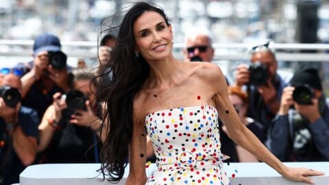 Demi Moore durante el Festival de Cannes 2026