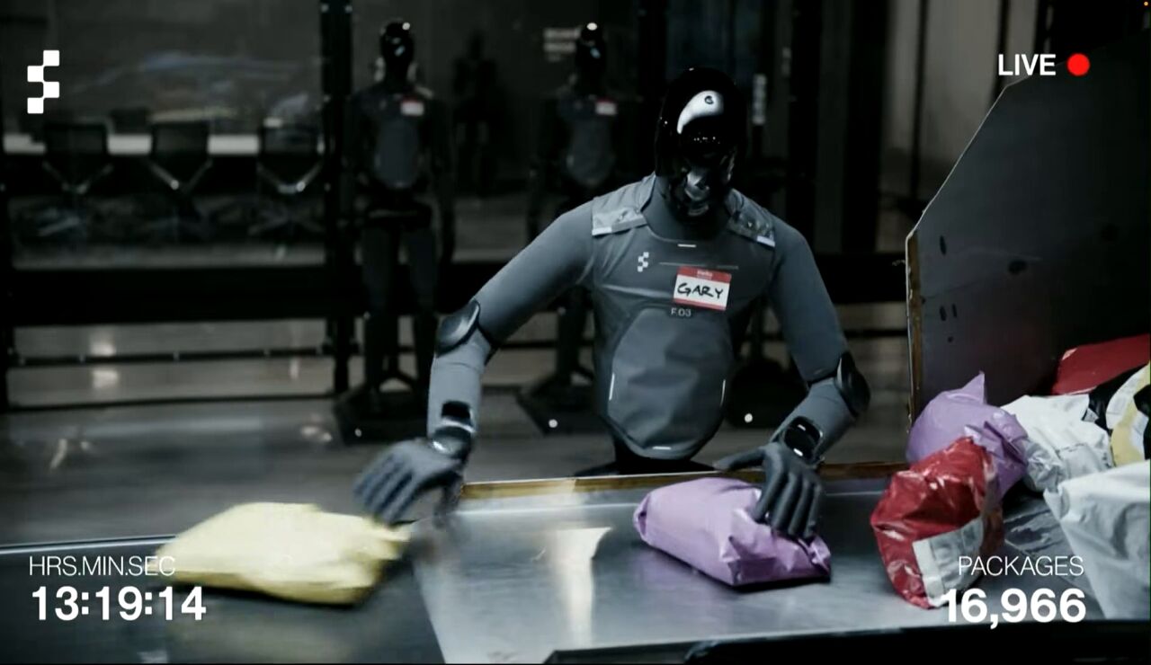 Robot jornada laboral