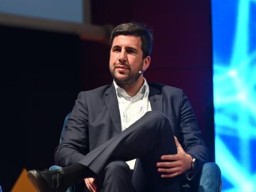 Enrique Riquelme, en un acto