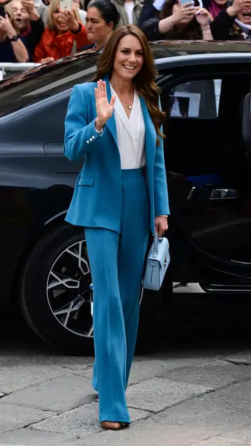Kate Middleton en su llega a Italia Kate Middleton en su llega a Italia