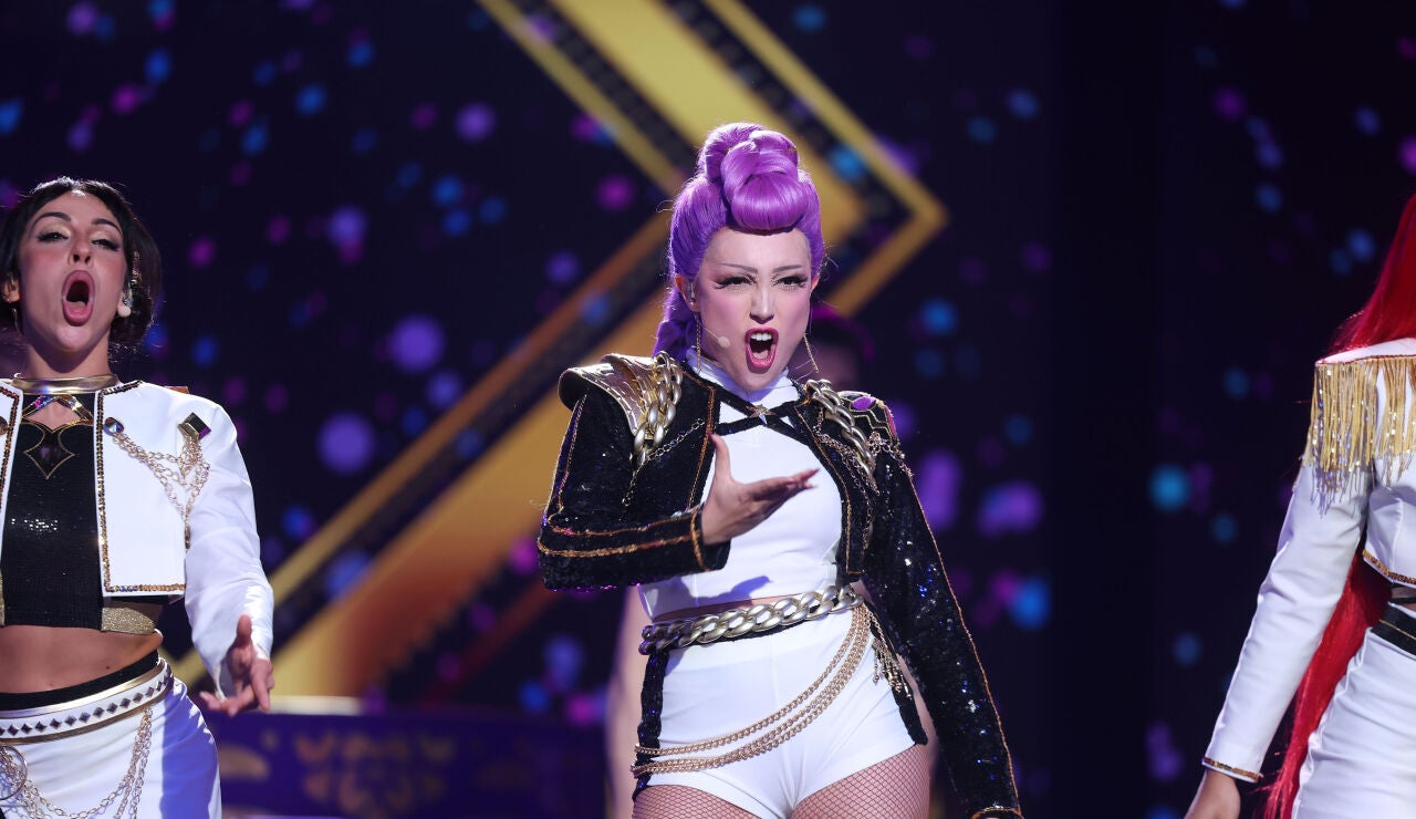 Mar&iacute;a Parrado interpreta &lsquo;Golden&rsquo; de Huntr/x en Tu cara me suena 