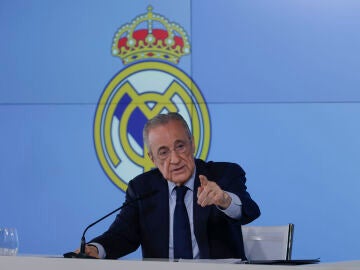 El presidente del Real Madrid, Florentino P&eacute;rez