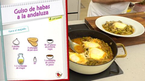 Ingredientes para el majado
