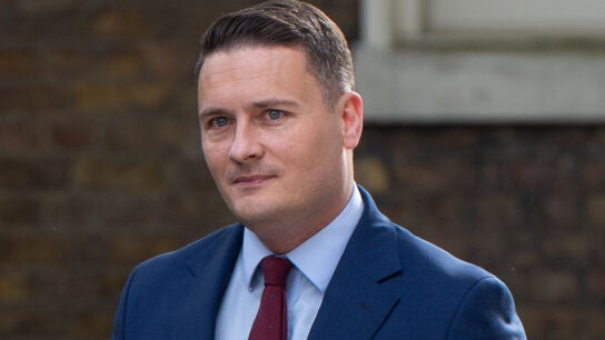 Exministro de Salud de Reino Unido, Wes Streeting
