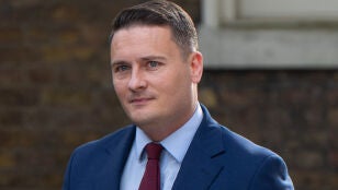 Exministro de Salud de Reino Unido, Wes Streeting
