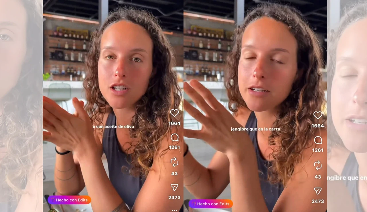 La influencer en cuestión.