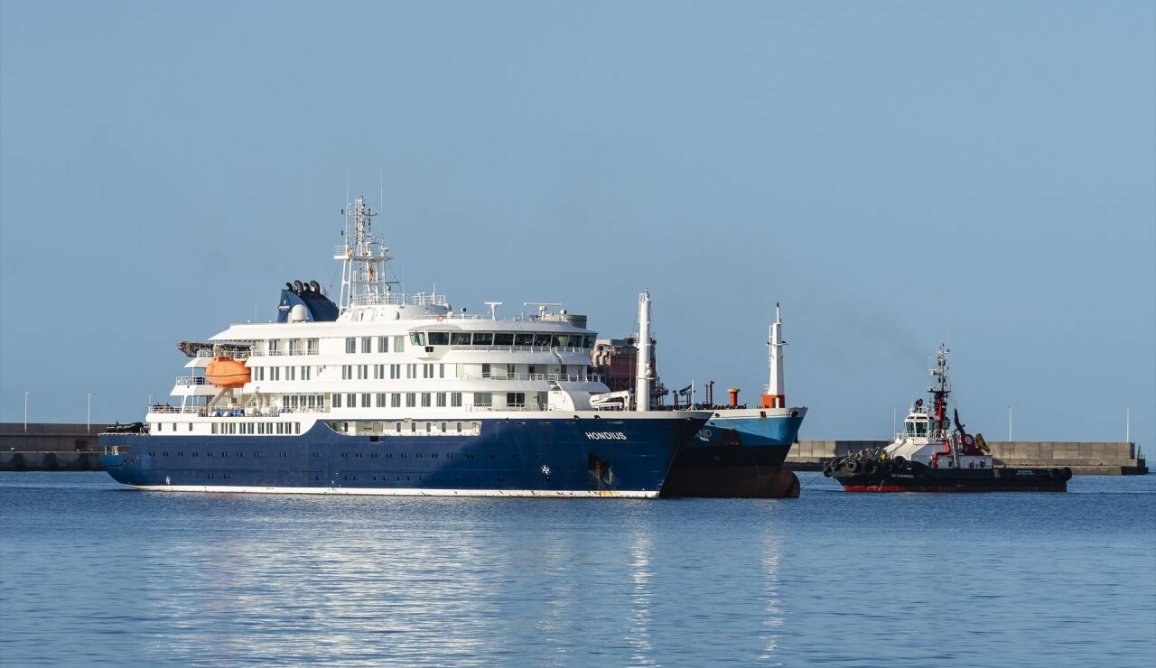 Imagen de archivo del MV Hondius