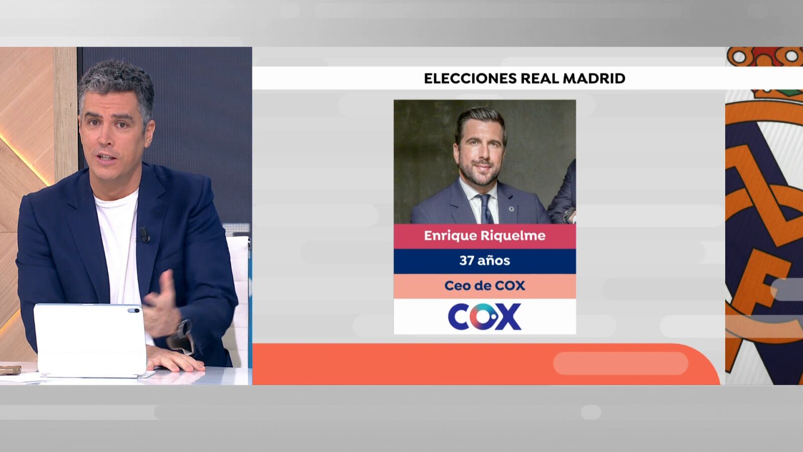 ¿Quién es Enrique Riquelme?: la carta del principal oponente de Florentino Pérez