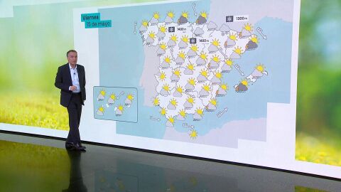 La previsi&oacute;n del tiempo del 15 de mayo