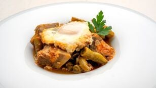 Guiso de habas a la andaluza