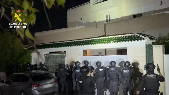 Imagen del operativo policial Imagen del operativo policial