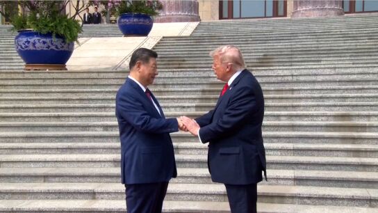Trump y Xi Jinping