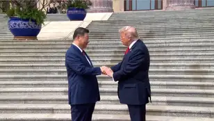 Trump y Xi Jinping