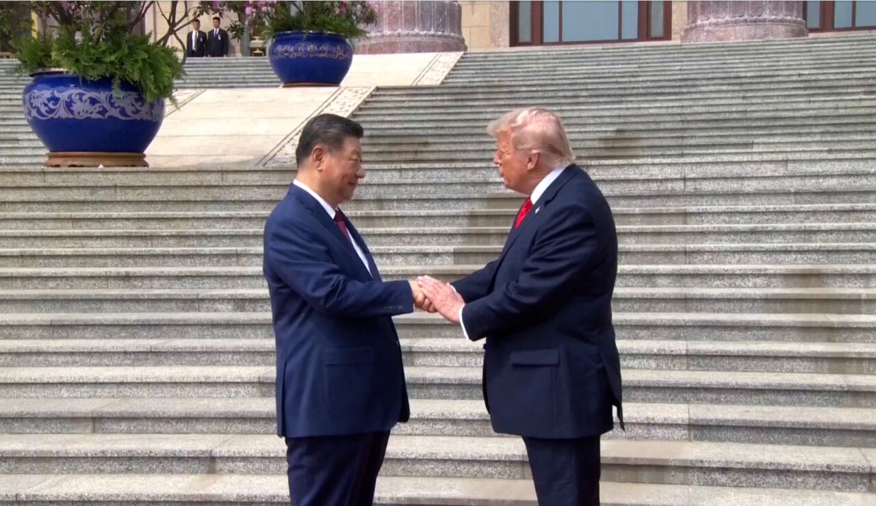 Trump y Xi Jinping