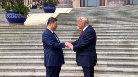 Trump y Xi Jinping