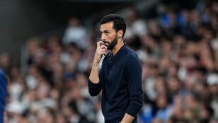 &Aacute;lvaro Arbeloa, en el Santiago Bernab&eacute;u