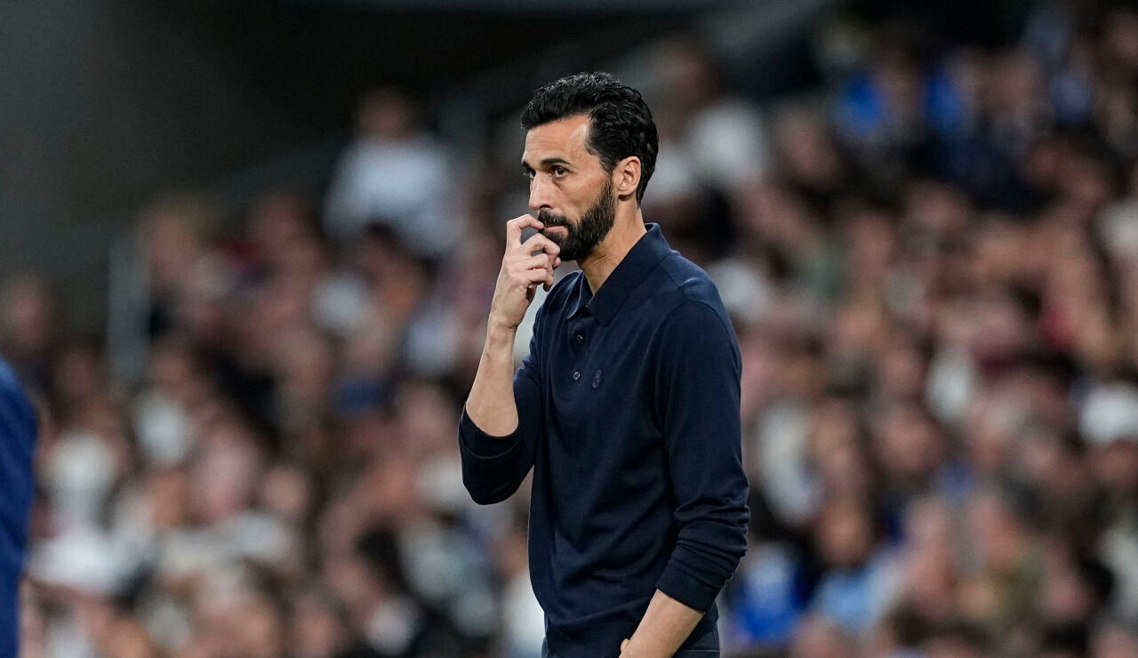 &Aacute;lvaro Arbeloa, en el Santiago Bernab&eacute;u