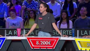 &iexcl;Dobla letra por 1.000 euros hasta 3 veces! Miriam triunfa en La ruleta de la suerte