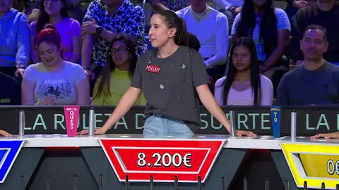 ¡Dobla letra por 1.000 euros hasta 3 veces! Miriam triunfa en La ruleta de la suerte ¡Dobla letra por 1.000 euros hasta 3 veces! Miriam triunfa en La ruleta de la suerte