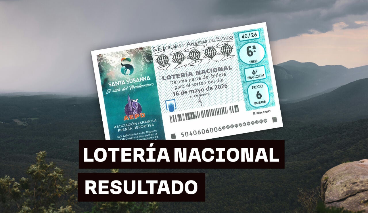 Sorteo Loter&iacute;a Nacional: Comprobar d&eacute;cimo de hoy s&aacute;bado 16 de mayo, en directo