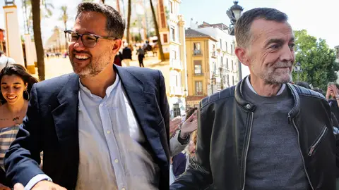 José Ignacio García Sánchez (Adelante Andalucía) y Antonio Maíllo (Por Andalucía) José Ignacio García Sánchez (Adelante Andalucía) y Antonio Maíllo (Por Andalucía)