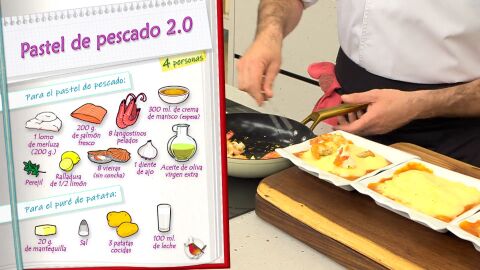 Ingredientes Pastel de pescado 2.0